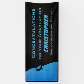 JUMBO Ruhestand oder Abschluss, Name, Rock Climber Banner (Vertikal)