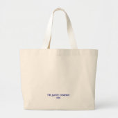 Jumbo Savoy Shopper Large Tote Bag Stoffbeutel (Vorne)