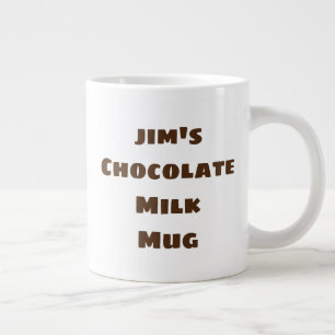 Jumbo Schokolade Tasse Personalisiert