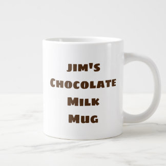 Jumbo Schokolade Tasse Personalisiert