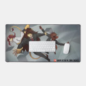 Jumbo-Schreibtischmatte Schreibtischunterlage (Tastatur & Maus)