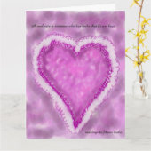 Jumbo Soulmate Poetcard Karte (Gelbe Blume)