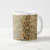 Jumbo Specialty Tasse! Einzigartige Steinmotif! Jumbo-Tasse (Vorderseite Rechts)