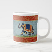 Jumbo Specialty Tasse Elephant blue gold india pri (Rechts)
