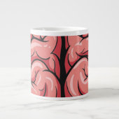 Jumbo-Spezialitäten-Tasse Brain Pattern Jumbo-Tasse (Vorderseite)