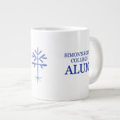 Jumbo "SRC Alum"-Tasse mit Blue Sapling Jumbo-Tasse (Vorderseite Rechts)