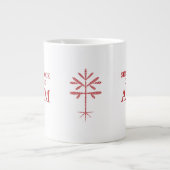 Jumbo "SRC Alum"-Tasse mit Red Sapling Jumbo-Tasse (Vorderseite)