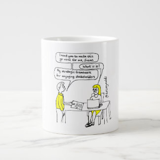 Jumbo-Tasse