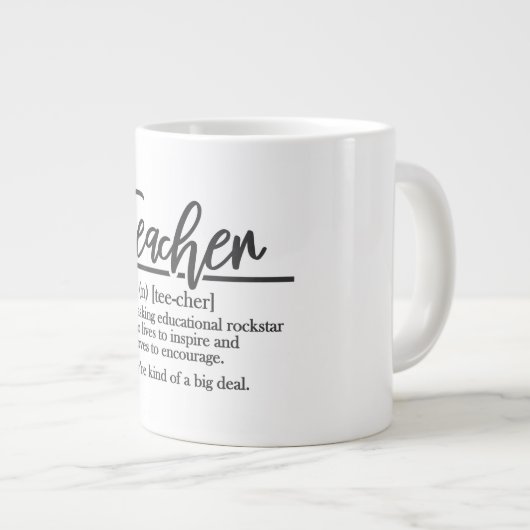 - Jumbo-Tasse (Vorderseite Rechts)