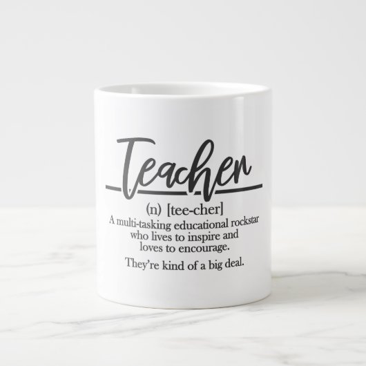 - Jumbo-Tasse (Vorderseite)