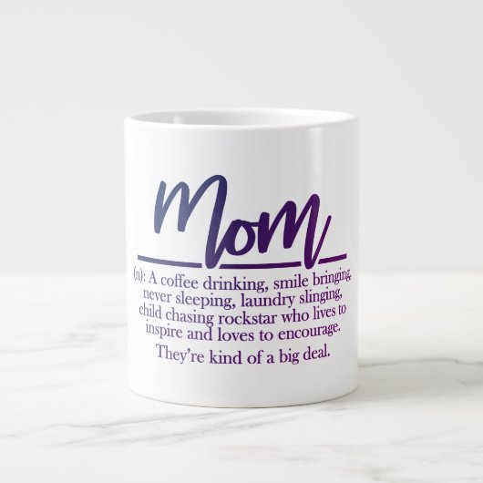 - Jumbo-Tasse (Vorderseite)