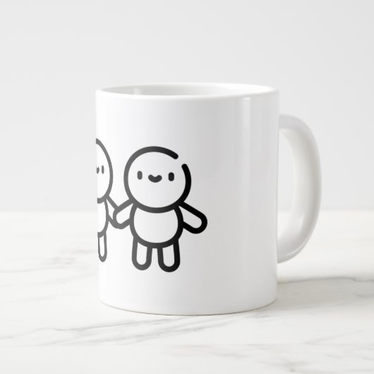 Jumbo-Tasse (Vorderseite Rechts)