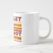 Jumbo-Tasse (Rechts)