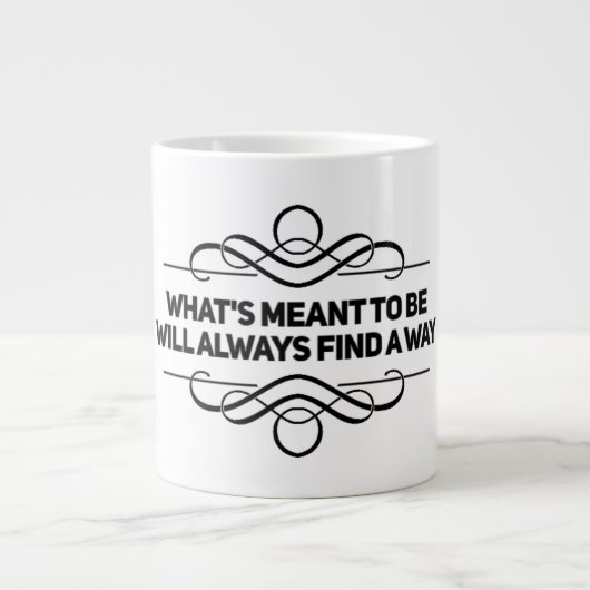 - Jumbo-Tasse (Vorderseite)