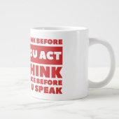 Jumbo-Tasse (Rechts)