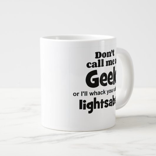 Jumbo-Tasse (Vorderseite Rechts)