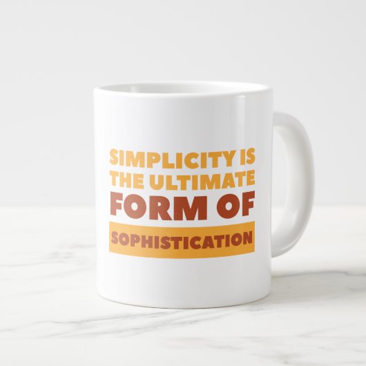 Jumbo-Tasse (Vorderseite Rechts)