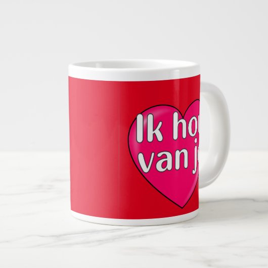 Jumbo-Tasse (Vorderseite Rechts)
