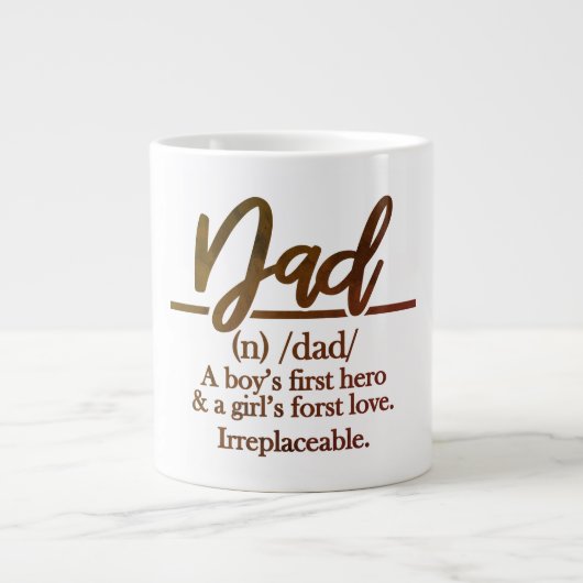 - Jumbo-Tasse (Vorderseite)
