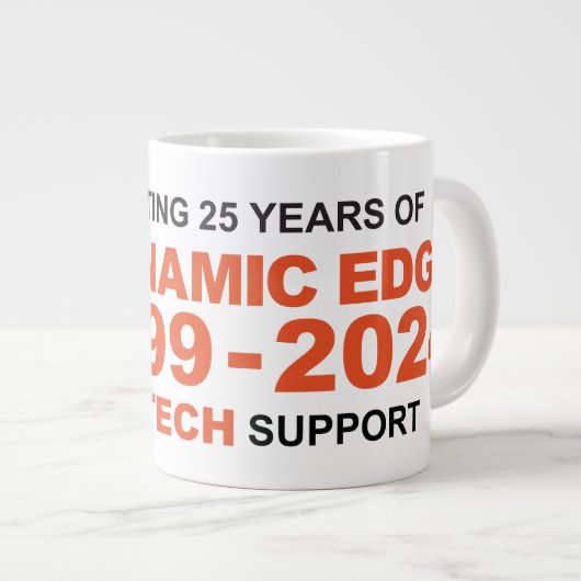 Jumbo-Tasse (Vorderseite Rechts)