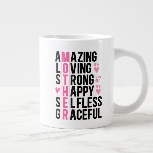 Jumbo-Tasse (Rechts)