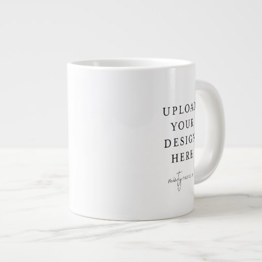 Jumbo Tasse 20oz. (Vorderseite Rechts)