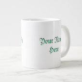 Jumbo-Tasse "Custom Green Pagan Pride" (Vorderseite Rechts)