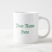 Jumbo-Tasse "Custom Green Pagan Pride" (Rechts)