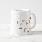 Jumbo-Tasse des Vaters (Vorderseite Rechts)