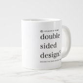 Jumbo Tasse - Design Upload 20oz (Vorderseite Rechts)