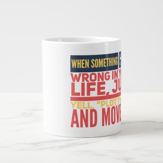 Jumbo-Tasse fortfahren (Vorderseite)