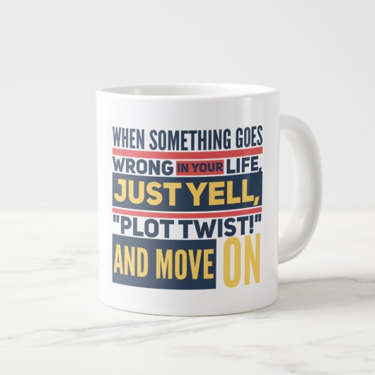 Jumbo-Tasse fortfahren (Vorderseite Rechts)