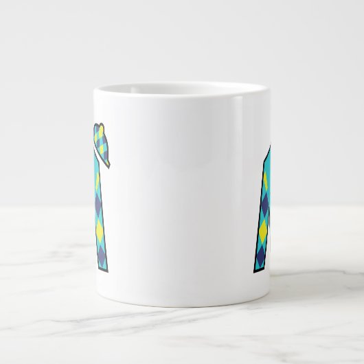 Jumbo-Tasse für CA-Fans (Vorderseite)