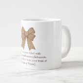 Jumbo-Tasse für Geschenke in Unternehmen - Beifall (Vorderseite Rechts)