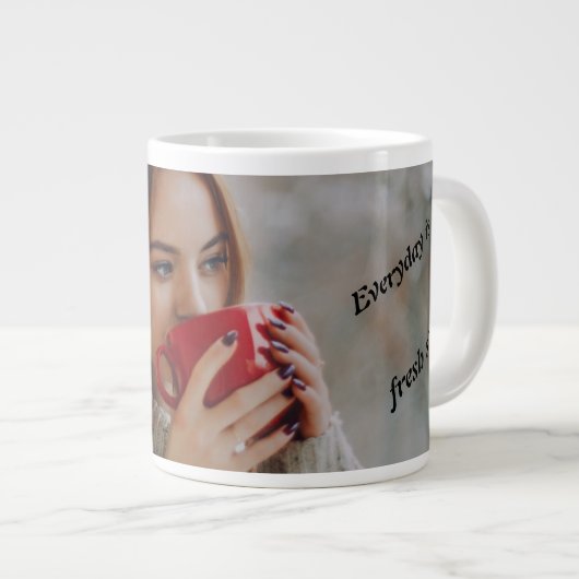 Jumbo-Tasse für jeden Tag (Vorderseite Rechts)