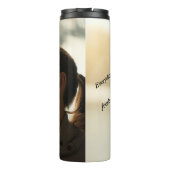 Jumbo-Tasse für jeden Tag Thermosbecher (Rückseite)