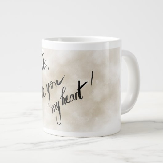 Jumbo-Tasse für Tee (Vorderseite Rechts)