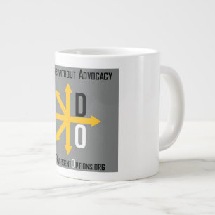 Jumbo-Tasse für unterschiedliche Optionen
