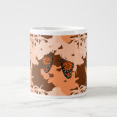 Jumbo-Tasse - Fütternd Monarchschmetterling (Vorderseite)