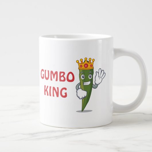 Jumbo-Tasse "Gumbo King" (Rechts)