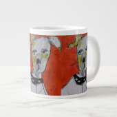 Jumbo-Tasse - Hund (Vorderseite Rechts)