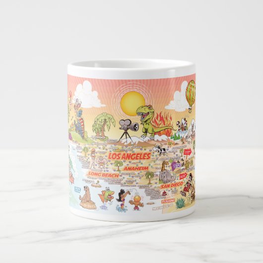 Jumbo-Tasse in Südkalifornien (Vorderseite)