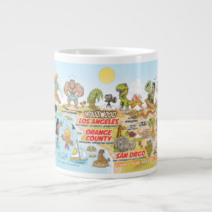 Jumbo-Tasse in Südkalifornien