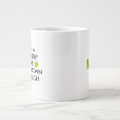 Jumbo-Tasse mit "An Apple a Day" (Vorderseite)
