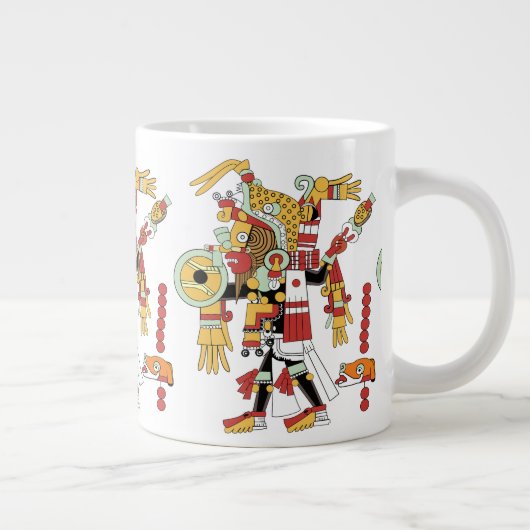 Jumbo-Tasse mit Inca Shaman (Rechts)