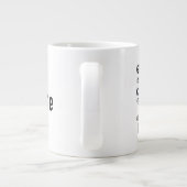 Jumbo-Tasse mit "Rule The World" (Rückseite)