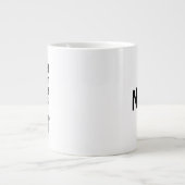 Jumbo-Tasse mit "Rule The World" (Vorderseite)