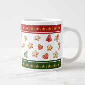 Jumbo-Tasse mit Weihnachtskeksen (Rechts)