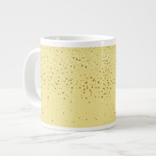 Jumbo Tasse-Petite Golden Stars Yellow Jumbo-Tasse