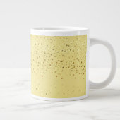 Jumbo Tasse-Petite Golden Stars Yellow Jumbo-Tasse (Rechts)